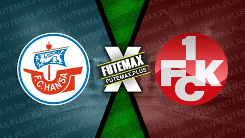 Assistir Hansa Rostock x Kaiserslautern ao vivo 02/03/2024 grátis