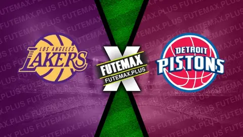 Assistir Los Angeles Lakers x Detroit Pistons ao vivo HD 13/02/2024 grátis