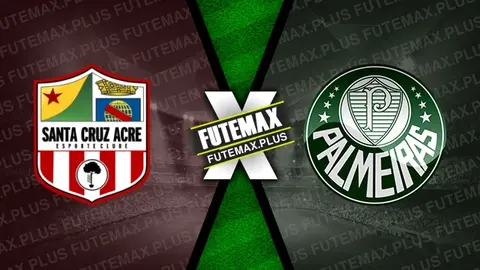 Assistir Santa Cruz-AC x Palmeiras ao vivo 06/01/2025 online